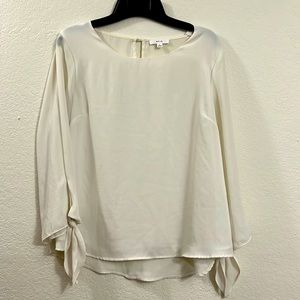 Large Off-White Blouse